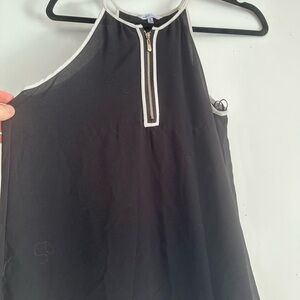 **3 for $15** Naked Zebra Gray Tank Top with White Trim **3 for $15**